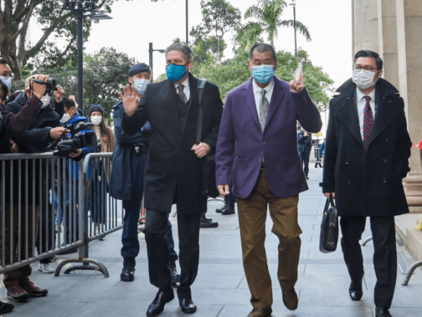 Prosessen mot Jimmy&nbsp;Lai