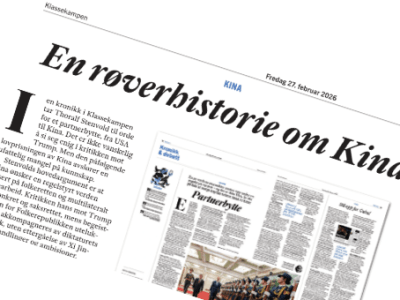 En røverhistorie om&nbsp;Kina