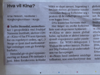 Hva vil Kina?